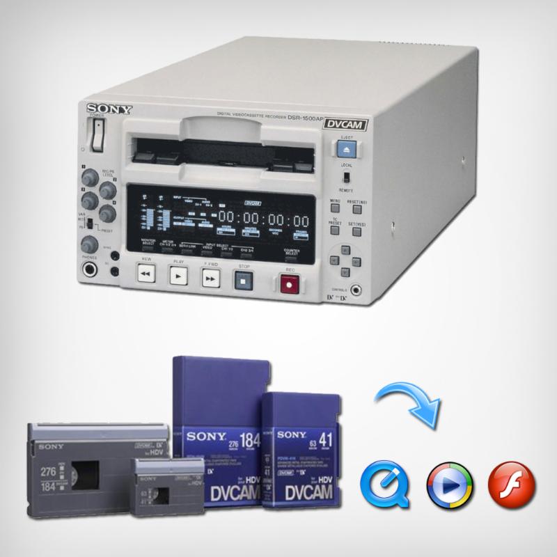 Digitalização de Fitas - DVCAM