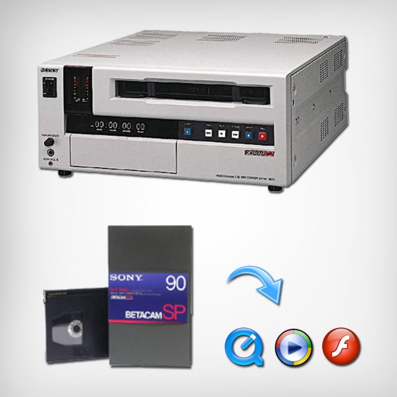 Digitalização de Fitas - Betacam