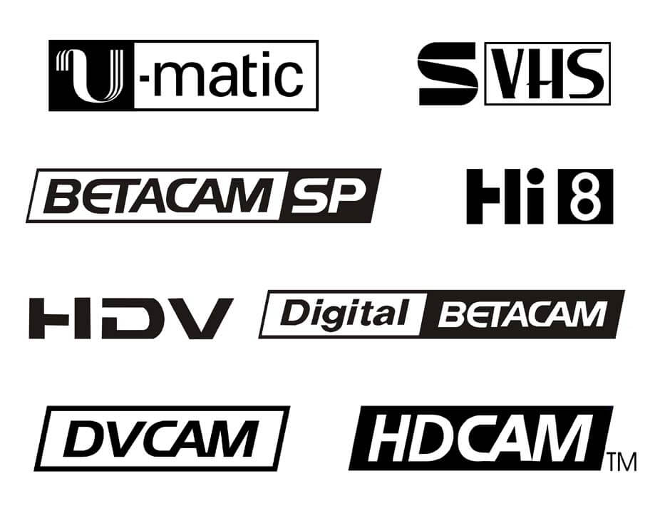 DIGITALIZAÇÃO DE FITAS EM FORMATOS PROFISSIONAIS BETACAM UMATIC DVCAM HDCAM HDCAM SVHS