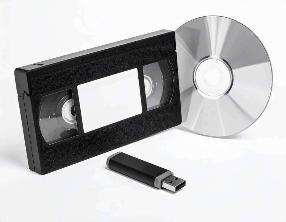 DIGITALIZAÇÃO DE FITAS VHS E DVD PARA PEN DRIVE