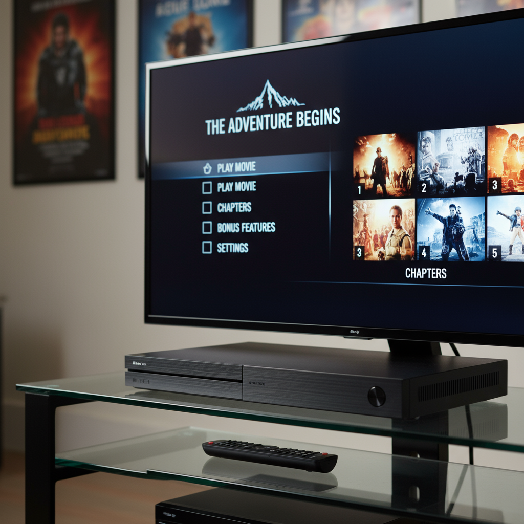 Autoração de DVD e Blu-Ray com Menus Interativos