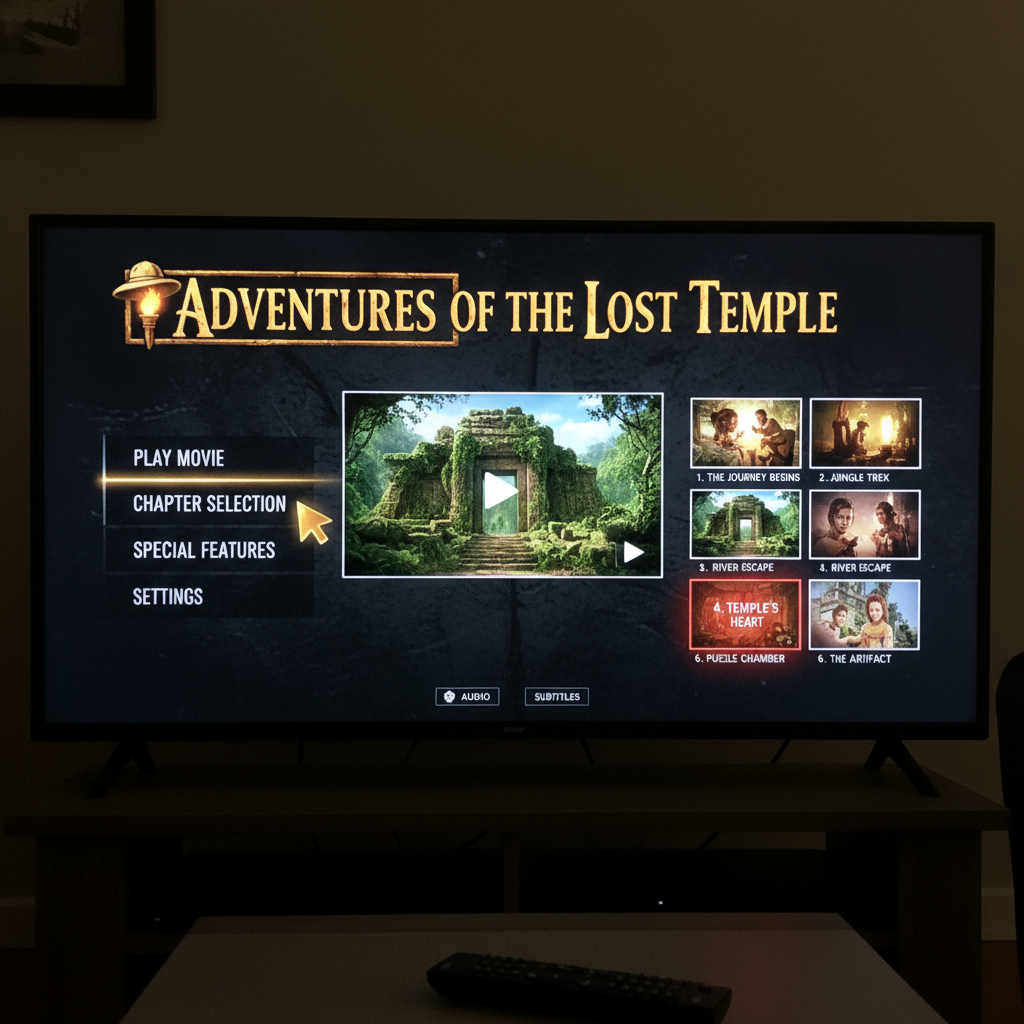 Autoração de DVD e Blu-Ray com Menus Interativos